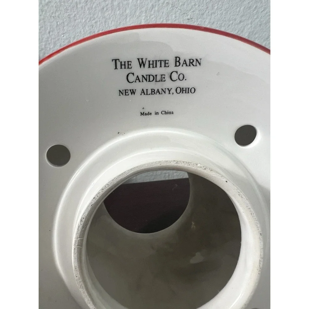 The White Barn Candle Company Christmas Candle Jar Topper - Picture 3 of 7